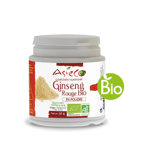 Ginseng rosso biologico in polvere - 50 g