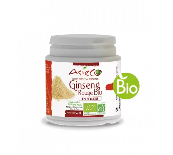 Organic Red Ginseng Powder - 50 g