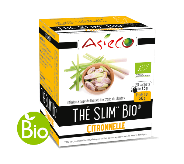 Thé Slim* Bio Citronnelle- mini boîte 20 sachets