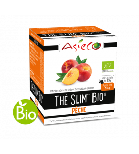 Thé Slim* Bio Pêche- mini boîte 20 sachets