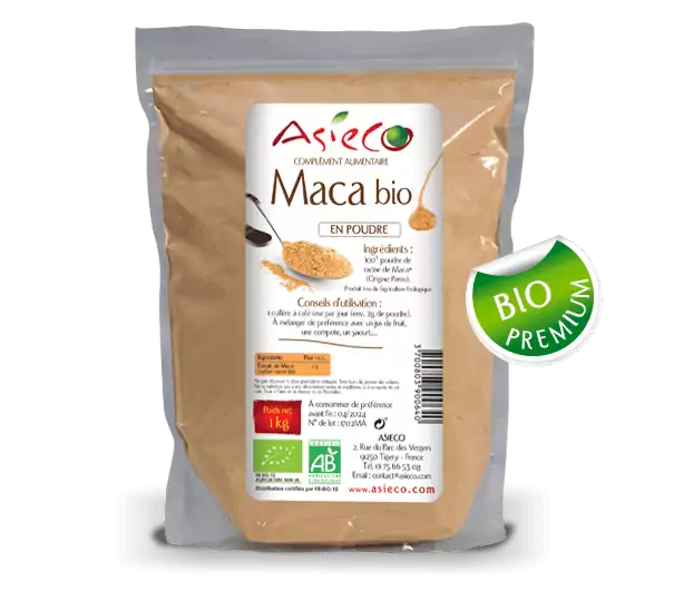 Maca ecológica en polvo - 1 kg