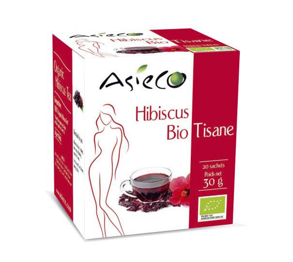 Hibiscus Herbal Tea 20 bags of 1,5g