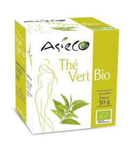 Tè verde biologico dal Vietnam confezione da 20 bustine - 30g
