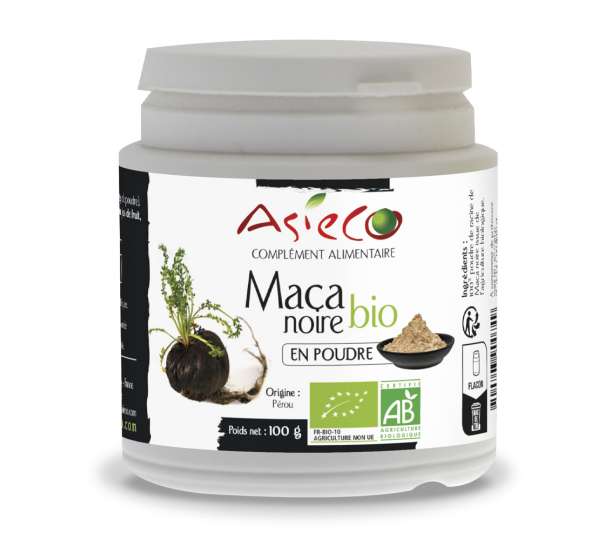 Organic black maca 100g