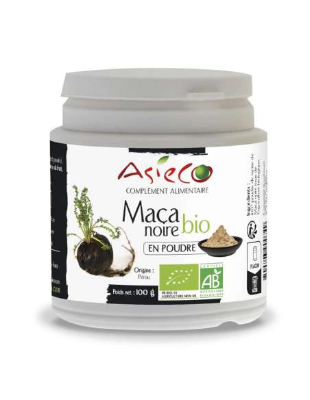 Biologische Zwarte Maca 100g Biologische Zwarte Maca 100g
