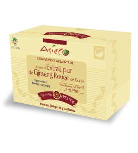 copy of Extracto de ginseng rojo coreano - Caja de 10 frascos Prestige de 40 g  - 1