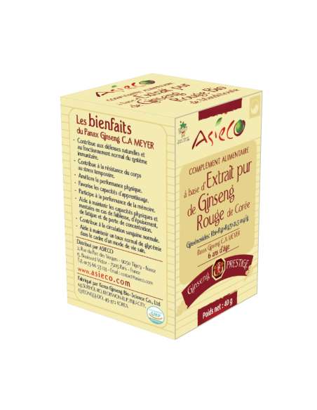 Estratto di Ginseng rosso coreano - Prestige - flacone da 40 grammi  - 2 Estratto di Ginseng rosso coreano - Prestige - flacone da 40 grammi  - 2